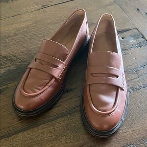 Madewell Vernon Loafer in Dried Maple